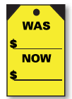 Price Window Stickers Sales Department The Dealership Store Yellow