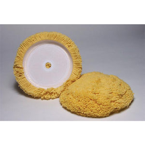 Velcro Yellow Wool Light Cut Buffing Pad Sales Department The Dealership Store