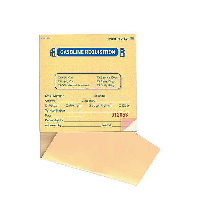 Fuel Requisition Books