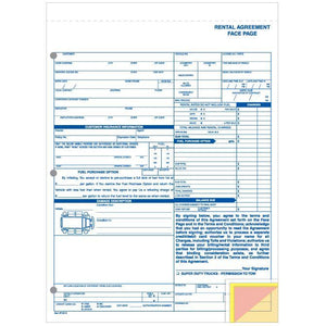 Rental Agreement - RAC Service Department The Dealership Store (Form #RAC)