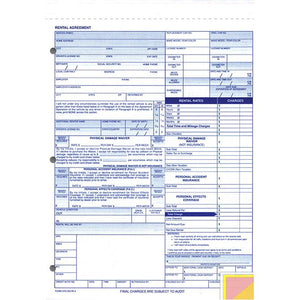 Rental Agreement Service Department The Dealership Store (Form #CFD-252-PA4)