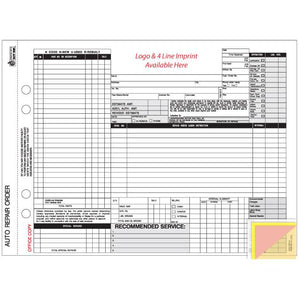 Imprinted Repair Orders Service Department The Dealership Store (Form #RO-665-4)