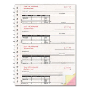 Imprinted Cash Receipt Books Office Forms The Dealership Store (Form #NC-146-3)