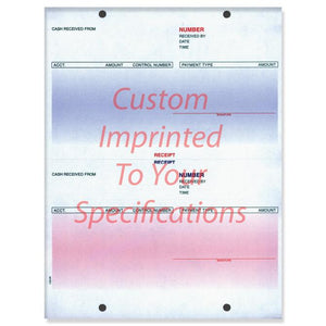 Imprinted Laser Cash Receipt / Purchase Order Office Forms The Dealership Store Pre-Printed Laser Cash Receipt