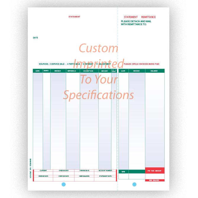 Imprinted Laser Statements